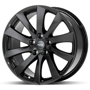 Alu kolo Alu disk Platin P106 FullBlack 9,5x19 5x114 ET45 černý lesklý