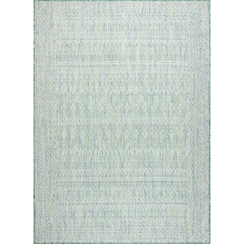 Koberec Kusový koberec Sion Sisal Aztec 22184 green/blue/ecru – na ven i na doma, 80x150, zelená, chodba / předsíň, Dywany Łuszczów - 1 rok na vrácení + DOPRAVA ZDARMA k Vám i zpět