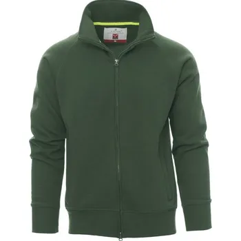 Pánská mikina PAYPER Pánská mikina na zip Panama+ Barva: Zelená, Velikost: M