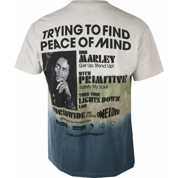 Pánské tričko Tričko metal pánské Bob Marley - Get Together Washed - PRIMITIVE - papfa2282-snd - S