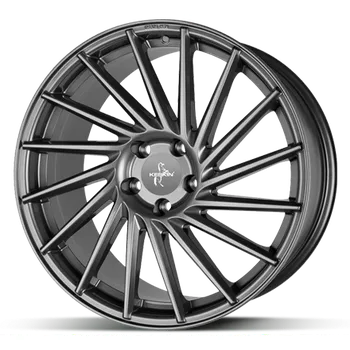 Alu kolo Alu disk Keskin KT17 Palladium 8,5x19 5x114 ET40 titanový