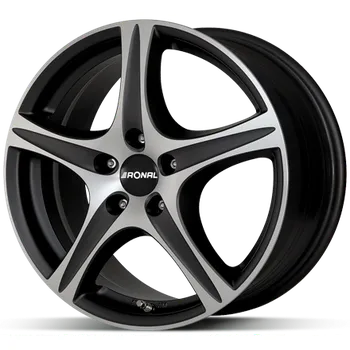 Disk Alu disk Ronal R56 Black 6x15 4x108 ET33 černý matný leštěný