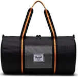 HERSCHEL cestovní taška - Sutton Mid-Volume Black Grid/Gargoyle/Sun Orange (05722) velikost: OS