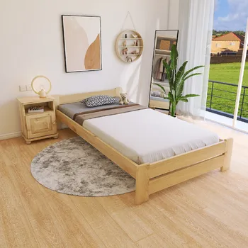 Postel Maxi Postel z masivu Evropa 140 x 200 cm - barva Borovice