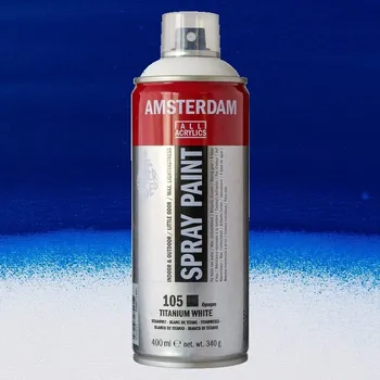 Barva ve spreji Akrylový sprej AMSTERDAM 400ml, Phthalo Blue