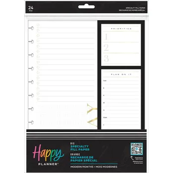 Náplň do diáře Me and My Big Ideas Poznámkové listy Happy Planner BIG - Modern Months