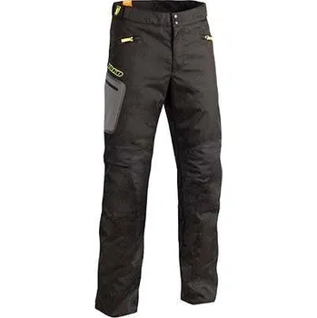 Moto kalhoty Yoko Bulsa černá / šedá XXL