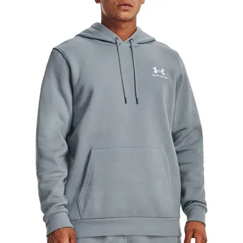Pánská mikina Mikina s kapucí Under Armour UA Essential Fleece Hoodie-BLU 1373880-465 Velikost XXL