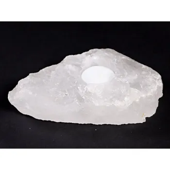 Svícen Magieprirody.cz Křišťál svícen 1.170 kg - svícen na svíčku přírodní #152