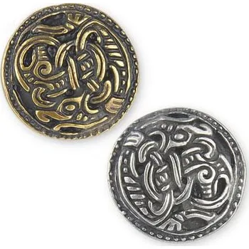 Knoflík imago Knoflík Gryf, barva staromosaz