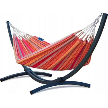 Zahradní nábytek POTENZA ocelový rám PRIME 220kg + houpací síť PEREIRA DOUBLE 220x160