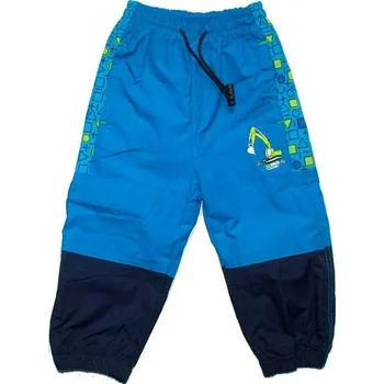 Dětské OUTDOOROVÉ kalhoty oteplené 6970 modré 80