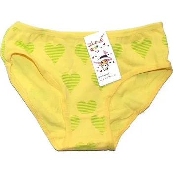 Dívčí spodní kalhotky s potiskem srdíčka 894124 - 476/1