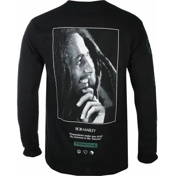 Pánské tričko Tričko metal pánské Bob Marley - Life Forever - PRIMITIVE - papfa2285-blk