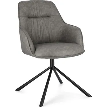 Jídelní židle BIZZOTTO Jídelní křeslo GRANT šedé 0731263