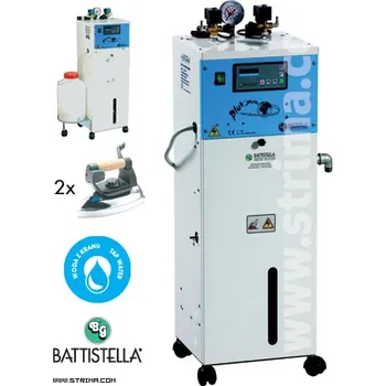 Žehlička Automatický parní vyvíječ BATTISTELLA PLUTONE + 2 žehličky