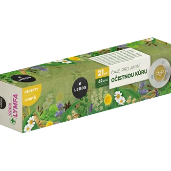 Čaj Leros Čaje pro jarní očistnou kúru 62 sáčků