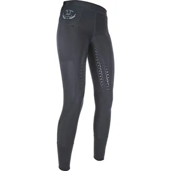 Jezdecké kalhoty HKM Legíny Mesh HKM, s gripem, dámské, černé 40-42