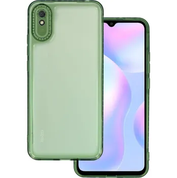 Pouzdro na mobilní telefon IZMAEL.eu Crystal diamond pouzdro pro Xiaomi Redmi 9A zelená