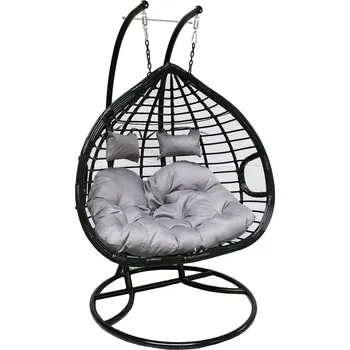 Zahradní nábytek QN GW 20 černá - šedý