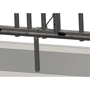 Opěrná stojna pro PRO-Swedish panel vhodná k přišroubování ke krmnému stolu