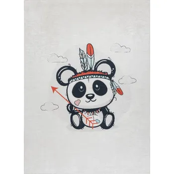 Koberec Dywany Łuszczów Dětský kusový koberec Bambino 1129 Panda cream Rozměry koberců: 80x150