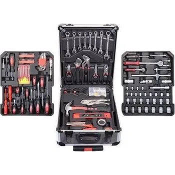 Kufr nářadí 186 dílů, AL konstrukce COMPASS