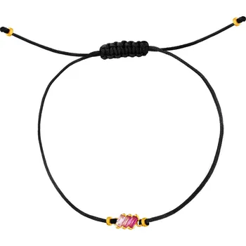 Náramek Náramek s prvky ze žlutého zlata a zirkony - AP534-0770