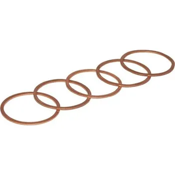 25&nbsp;měd. kroužků 24 x 30 x 2&nbsp;mm