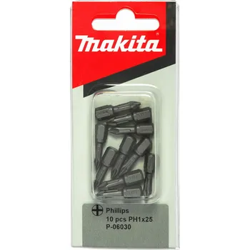 Bit MAKITA P-06030 Bit PH1, 25mm, 10 ks free_store_pickup