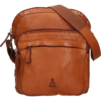 Pánská aktovka Pánská kožená taška na doklady Dakar Dan - koňak