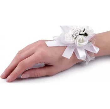 Náramek Náramek pro družičky - bílá