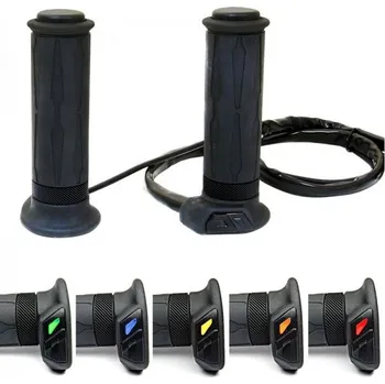 Chránič ruky pro motocykl Vyhřívané gripy KOSO HG-13, 120 mm, pro řídítka 22/25 mm 63011000