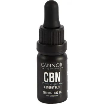 CBD Cannor CBN konopný olej Dobré spaní 10 % + 5 % CBD 10 ml
