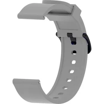 Řemínek na hodinky BSTRAP | BStrap Silicone V4 reminek na Huawei Watch GT3 42mm, gray (SXI009C0908)