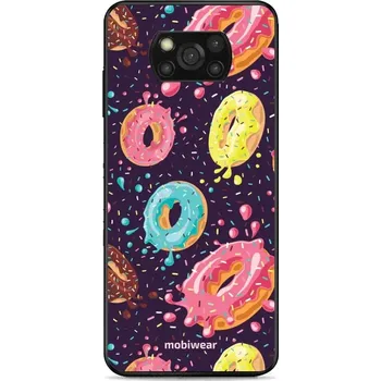 Pouzdro na mobilní telefon Lesklý kryt Mobiwear Glossy - Xiaomi POCO X3 NFC - G046G - Donutky (Prémiové lesklé pouzdro, obal, kryt Mobiwear Glossy na mobil Xiaomi POCO X3 NFC - G046G - Donutky, materiál Plast + TPU silikon - krytí po všech stranách, neošoupatelný potisk, tenké)