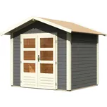 LANIT PLAST Dřevěný domek KARIBU TALKAU 3 (83334) terragrau LG1773