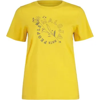 Dámské tričko Dámské tričko Maloja ZWÖLFERHORNM. - žlutá L