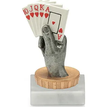 Sportovní soška karty 8985