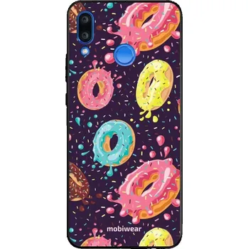 Pouzdro na mobilní telefon Lesklý kryt Mobiwear Glossy - Huawei Nova 3 - G046G - Donutky (Prémiové lesklé pouzdro, obal, kryt Mobiwear Glossy na mobil Huawei Nova 3 - G046G - Donutky, materiál Plast + TPU silikon - krytí po všech stranách, neošoupatelný potisk, tenké provedení,)