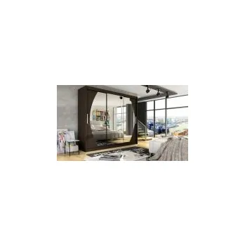 Šatní skříň FALCO Skříň Aston V čokoládová