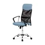 AUTRONIC Kancelářská židle KA-E301 BLUE modrá