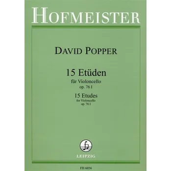 15 Etuden, op. 76 I (Schulz) - etudy pro violoncello
