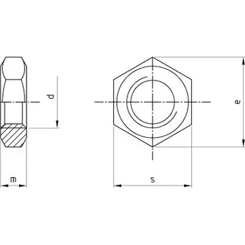 Matice Nerezová matice ISO 4035 A4-035 M 10