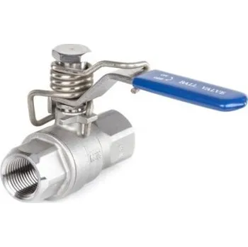 Vodovodní kohout Kohout kulový - K2FR - 1.4408: 1/4"