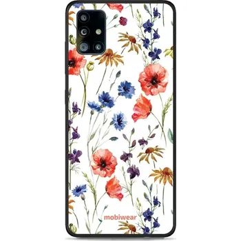 Pouzdro na mobilní telefon Lesklý kryt Mobiwear Glossy - Samsung Galaxy A51 - G032G - Luční kvítí (Prémiové lesklé pouzdro, obal, kryt Mobiwear Glossy na mobil Samsung Galaxy A51 - G032G - Luční kvítí, materiál Plast + TPU silikon - krytí po všech stranách, neošoupatelný potisk,)