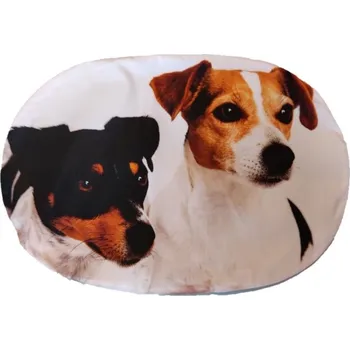 Pelíšek pro psa Polštář s povlakem pro domácí mazlíčky - 50 x 30 cm teriéři