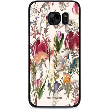 Pouzdro na mobilní telefon Lesklý kryt Mobiwear Glossy - Samsung Galaxy S7 - G031G - Rozkvetlá louka (Prémiové lesklé pouzdro, obal, kryt Mobiwear Glossy na mobil Samsung Galaxy S7 - G031G - Rozkvetlá louka, materiál Plast + TPU silikon - krytí po všech stranách, neošoupatelný)