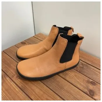 Dámská zimní obuv Barefoot kotníčkové boty DEBORA CAMEL, Protetika 41