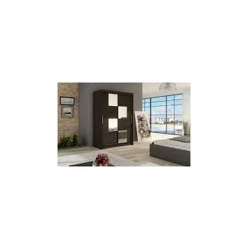 Šatní skříň FALCO Skříň Miami III čokoládová